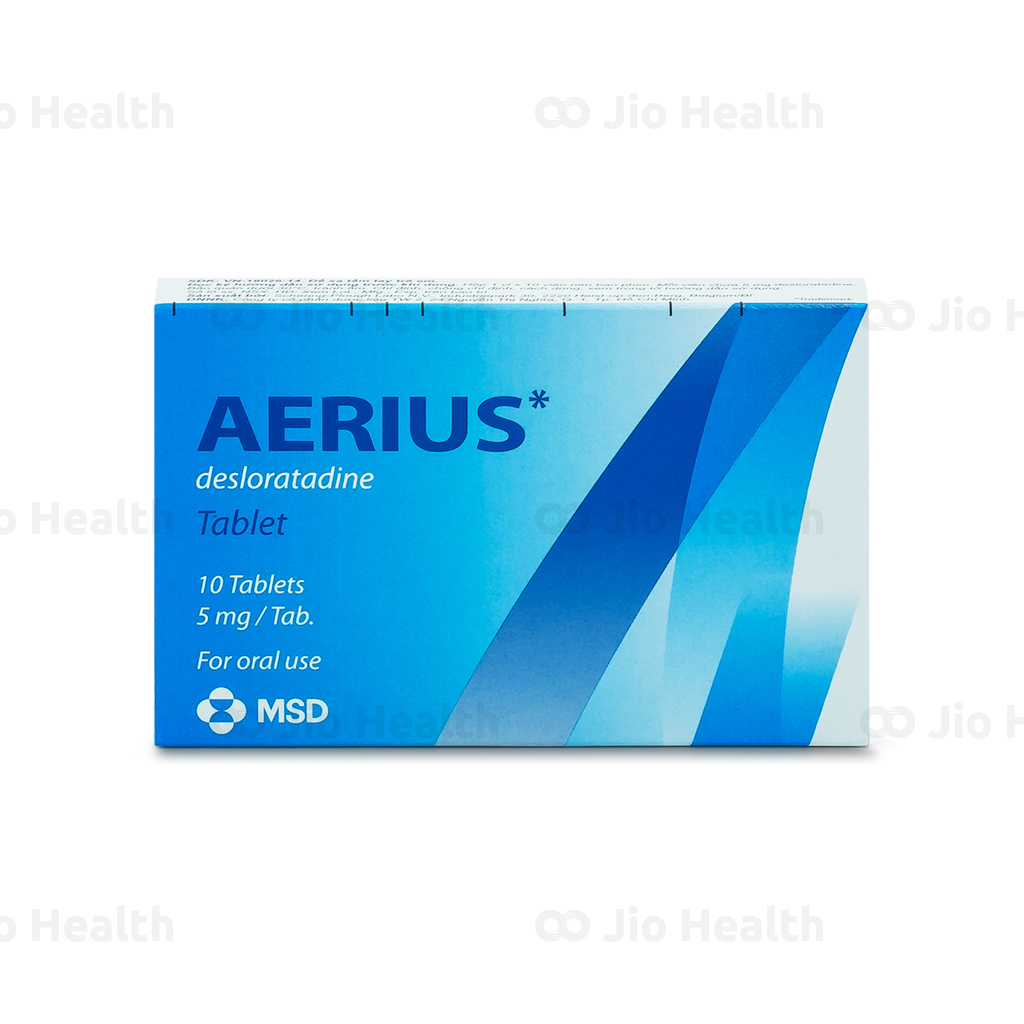 Thời gian bắt đầu có hiệu quả của thuốc Aerius 5mg/tab là bao lâu?