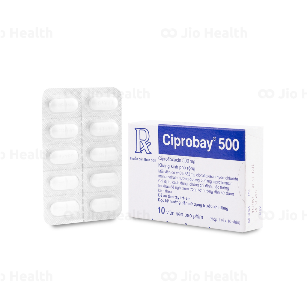 Ciprofloxacin 500mg Ciprobay