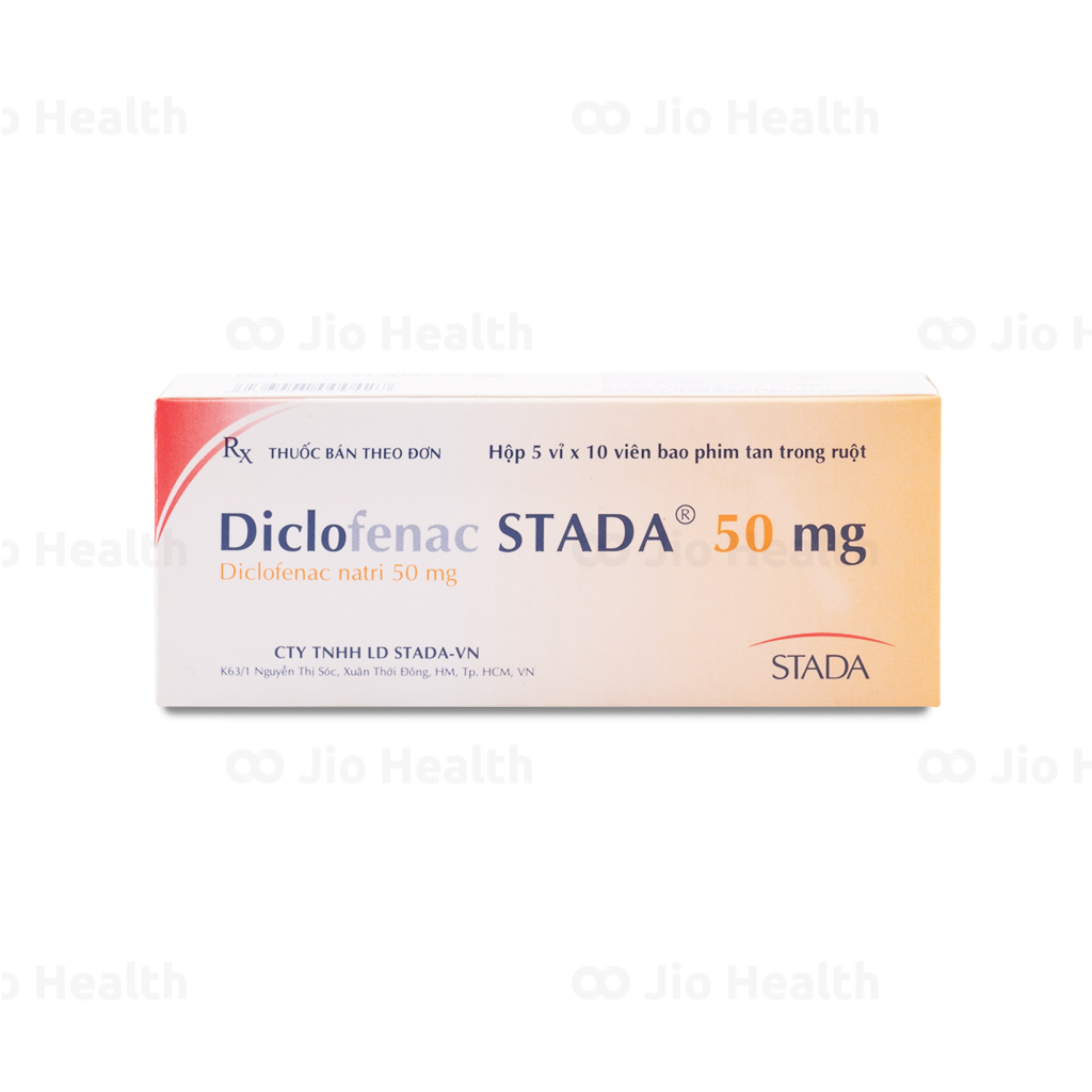 Có những tác dụng phụ nào có thể xảy ra khi sử dụng Diclofenac Stella 50mg?
