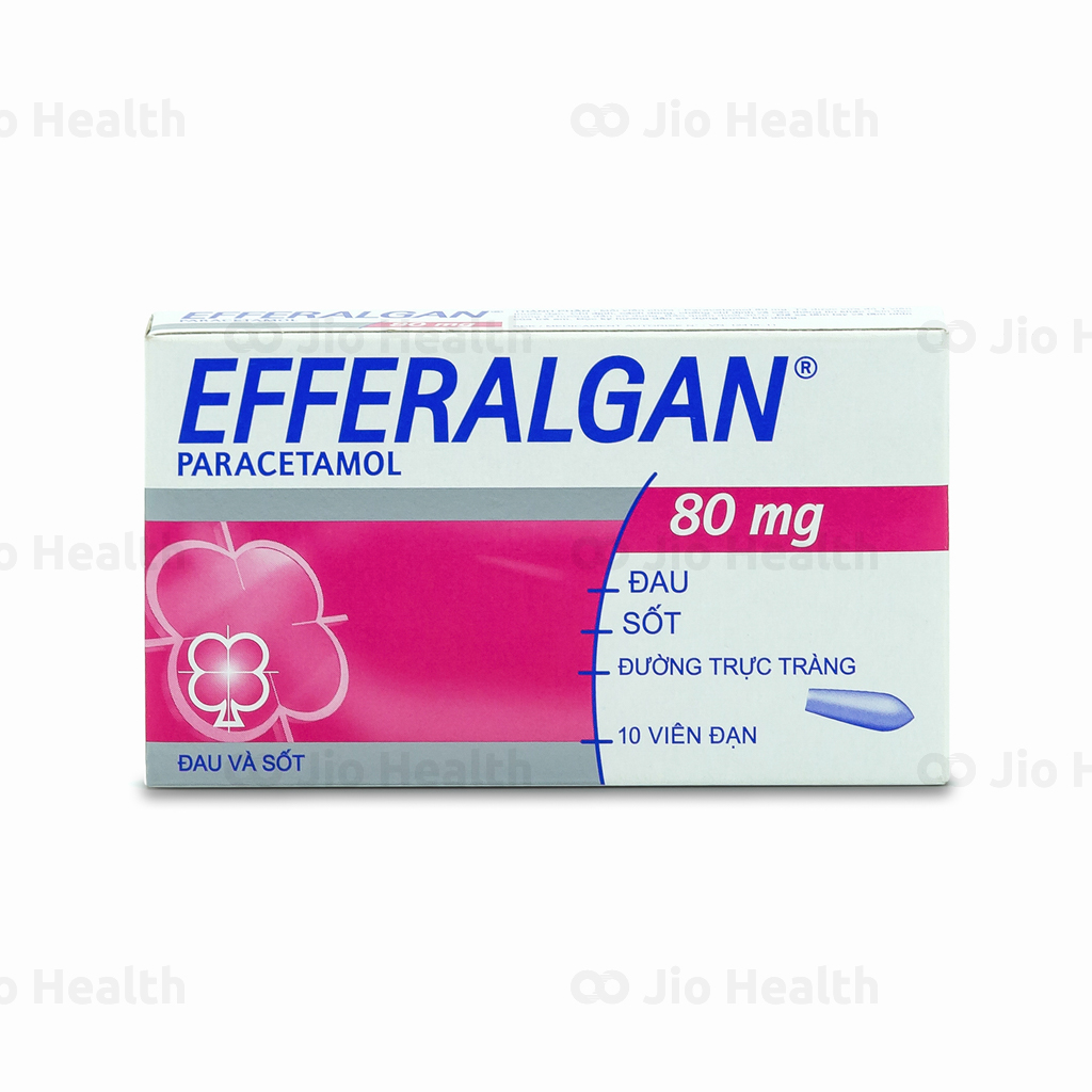 Efferalgan đặt hậu môn 80mg có cách sử dụng như thế nào?
