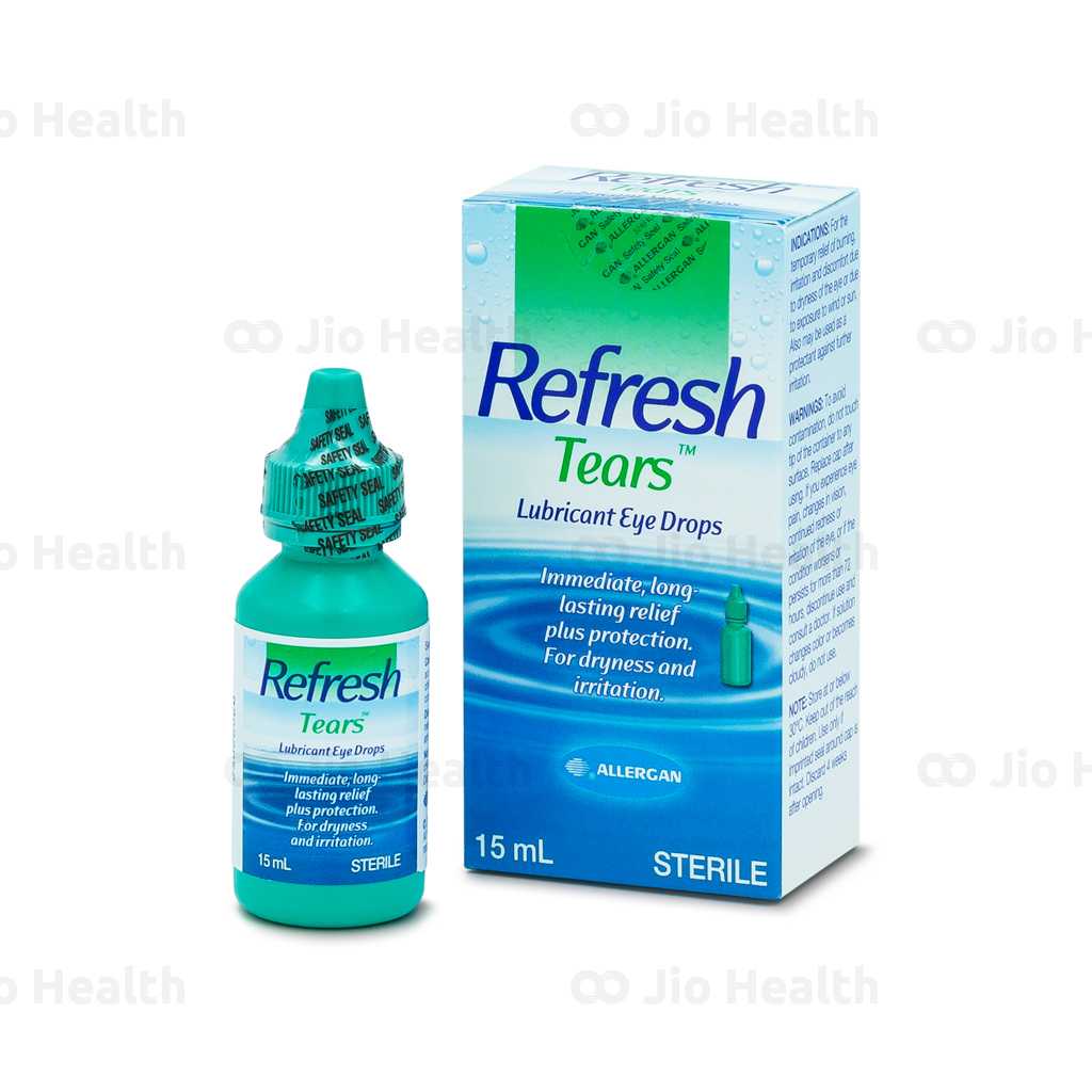 Refresh tears là thuốc gì? Công dụng và liều dùng | Nhà Thuốc Online Jio