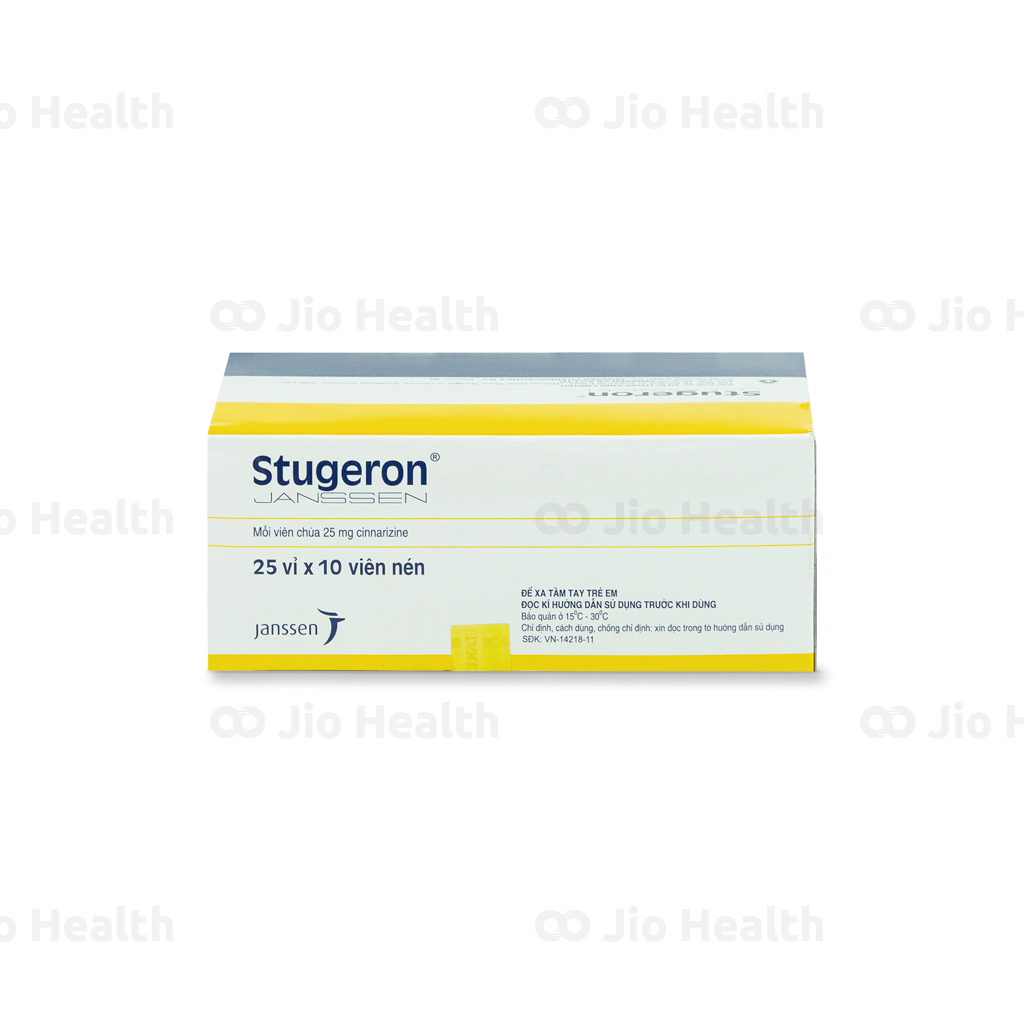 Stugeron 25mg (Hộp 250 viên) là thuốc gì? - Cách dùng, Giá bán ...