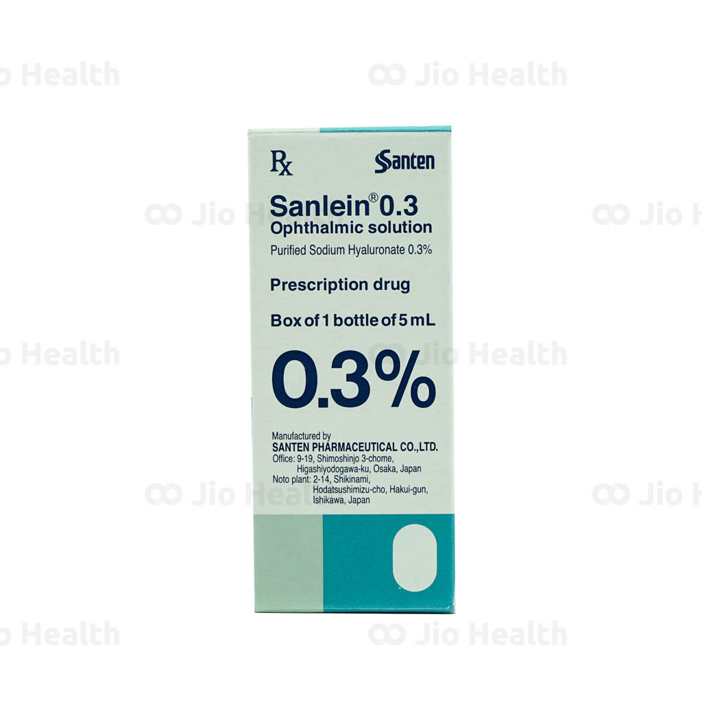 Có những tác dụng phụ nào khi sử dụng thuốc nhỏ mắt Sanlein 0.3%?
