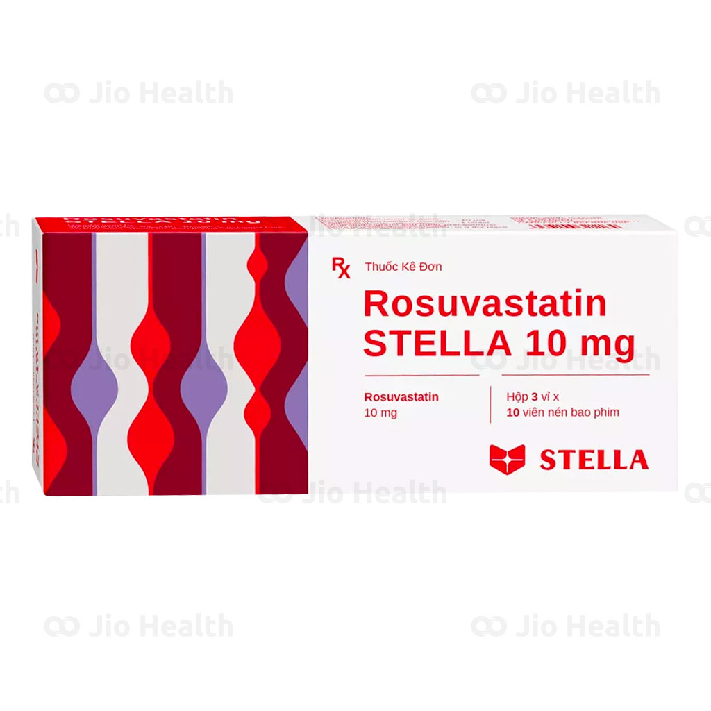 Rosuvastatin 10mg là thuốc gì? Công dụng, cách dùng và lưu ý quan trọng