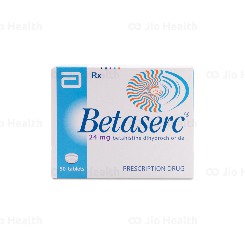 Betaserc còn có các thành phần khác ngoài betahistine dihydrochloride không?
