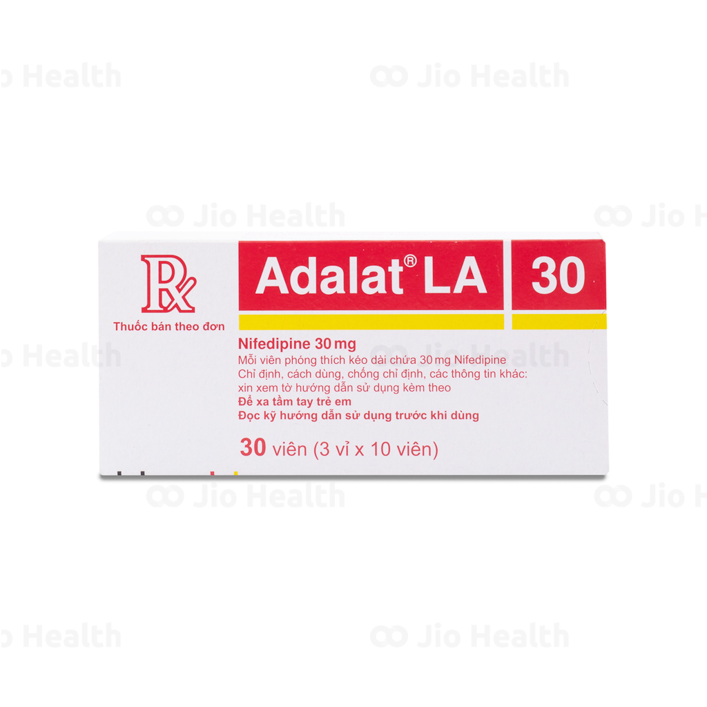 Tác dụng phụ của thuốc Adalat 30 là gì?
