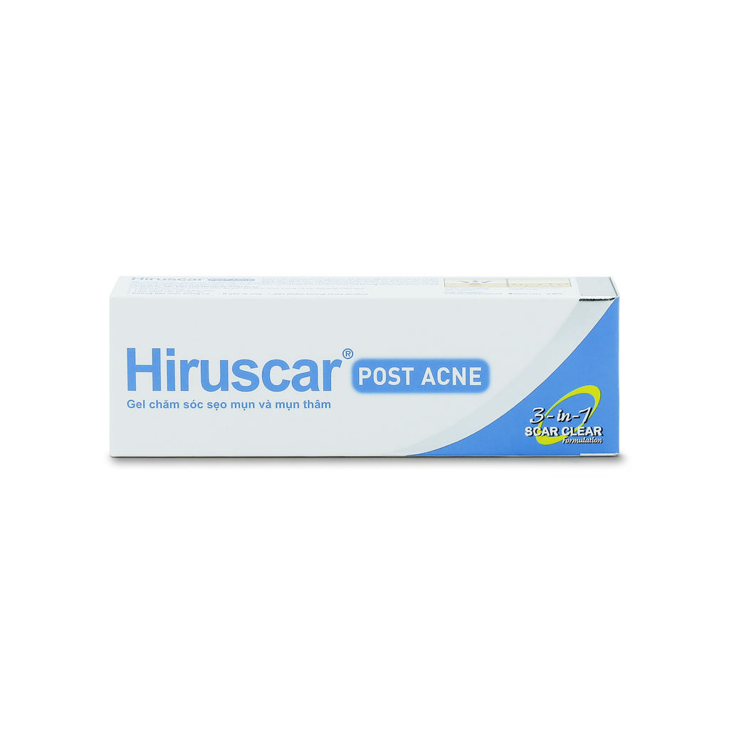 Hiruscar có thể sử dụng cho cả mụn trứng cá không?
