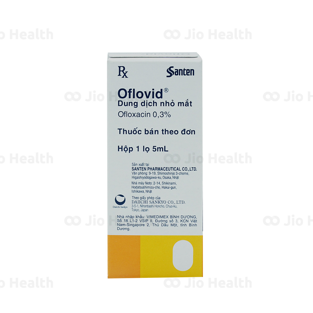 Oflovid có hoạt tính gì trong điều trị các bệnh liên quan đến mắt?
