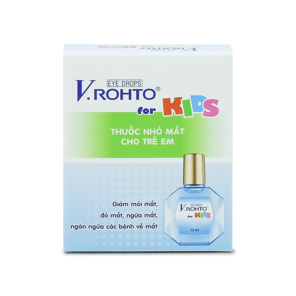 Trẻ em nào nên sử dụng thuốc nhỏ mắt V.Rohto for Kids?
