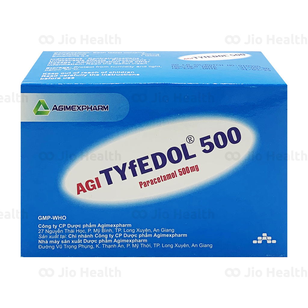 Tìm hiểu về thuốc agi tyfedol và ứng dụng trong điều trị