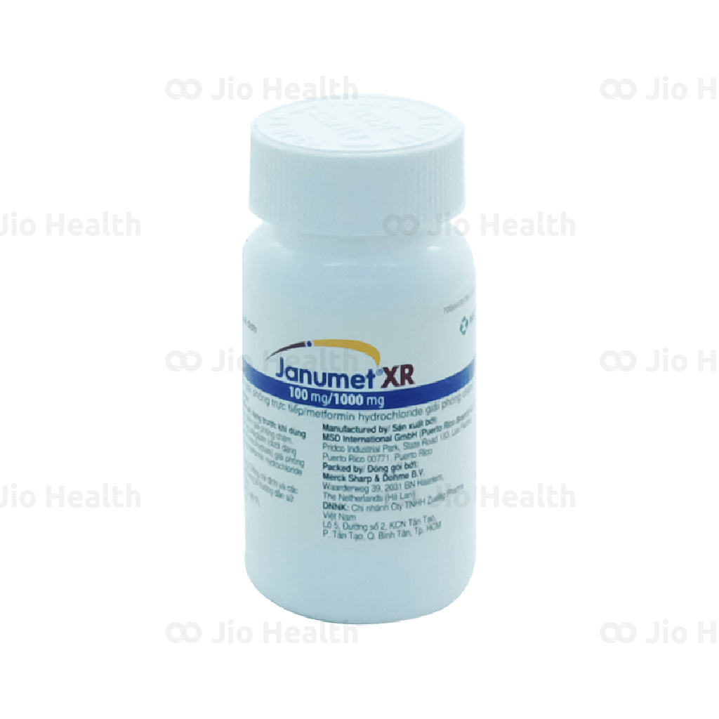 Mua Thuốc Trị Tiểu đường Janumet Xr 100mg 1000mg Nhà Thuốc Online Jio