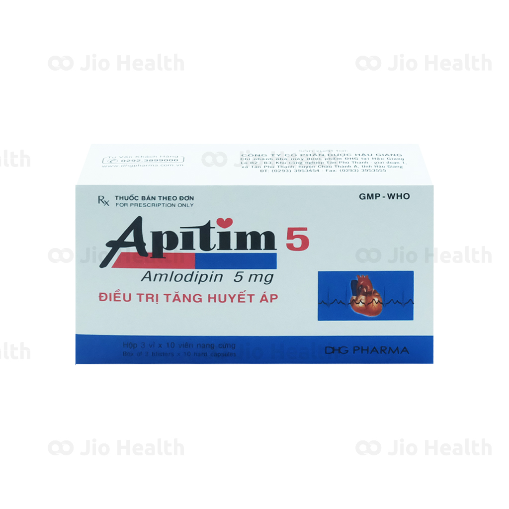 Các liều lượng sử dụng Apitim 5 như thế nào?
