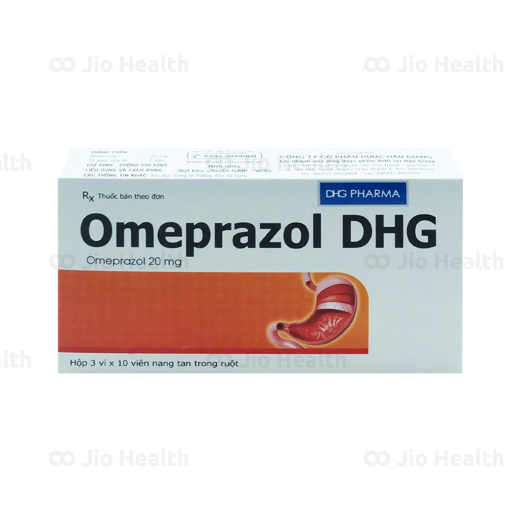 Công dụng của thuốc Omeprazol 20mg: Hiệu quả trong điều trị dạ dày và tiêu hóa