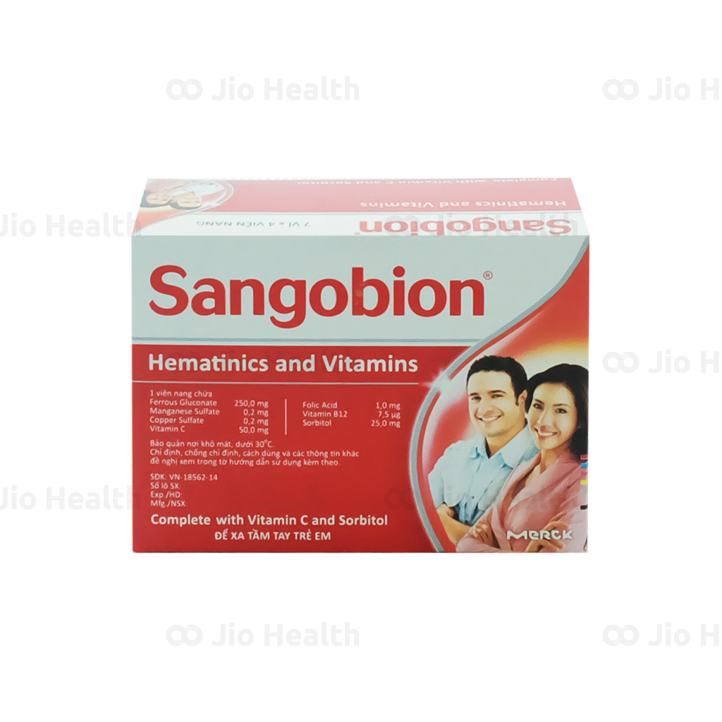 Thuốc sắt Sangobion có sẵn tại các tiệm thuốc tây không?