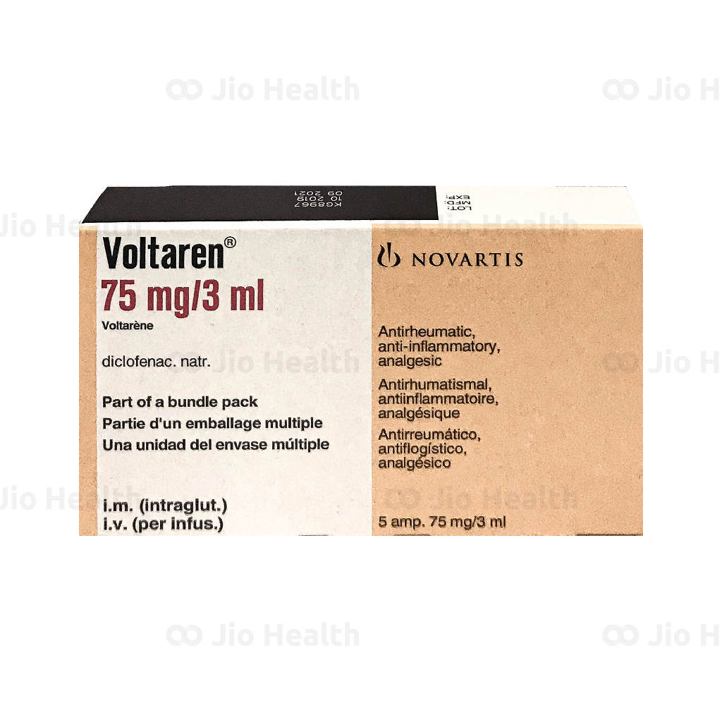 Thuốc tiêm giảm đau Voltaren chứa thành phần hoạt chất gì?
