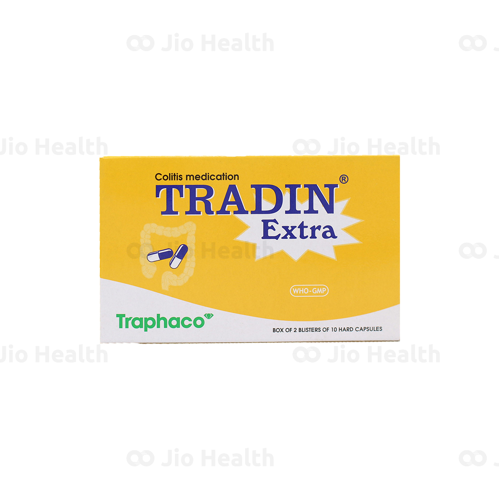 Thuốc đại tràng Tradin Extra dùng để điều trị những bệnh gì?
