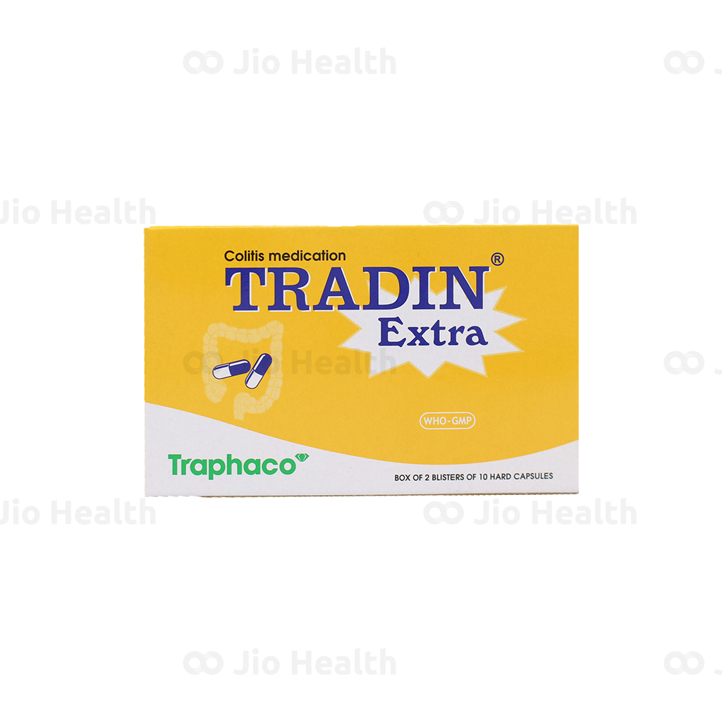 Thuốc Trị Đại Tràng Tradin Extra có tác dụng diệt amip không?
