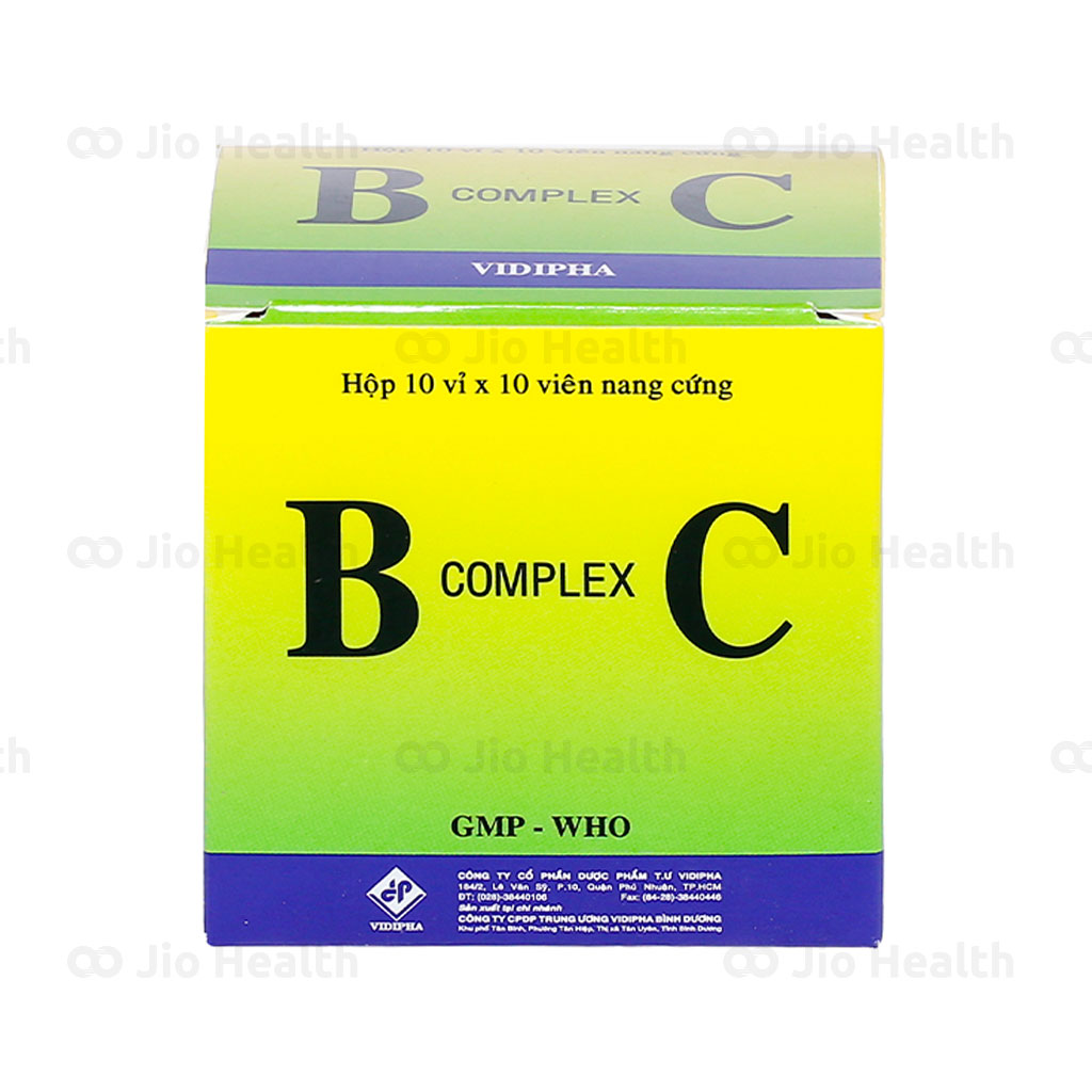 Mua Thuốc Bổ Sung Vitamin B COMPLEX C Vidipha | Nhà Thuốc Online Jio