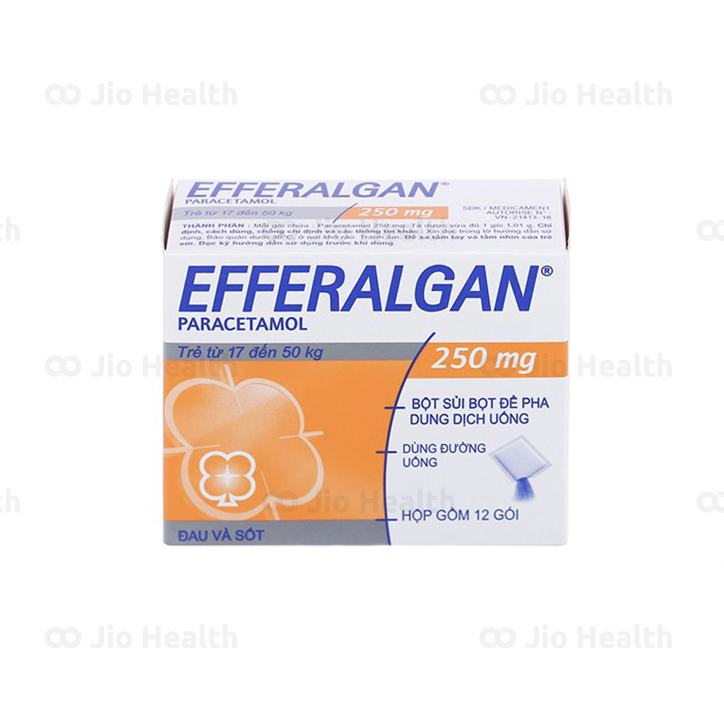 Có những hạn chế nào khi sử dụng thuốc hạ sốt trẻ em Efferalgan 250mg?
