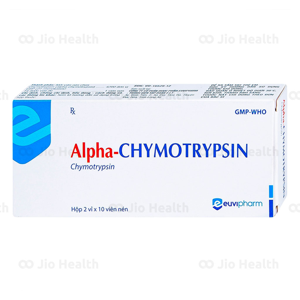 Quy trình sản xuất Alphachymotrypsin như thế nào?
