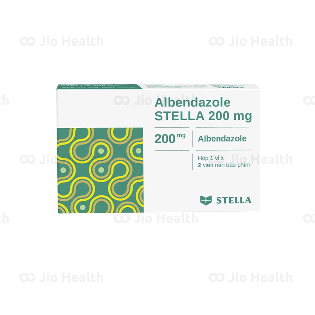 Thuốc tẩy giun albendazol 200mg của thương hiệu Stada (Đức) có công dụng gì?
