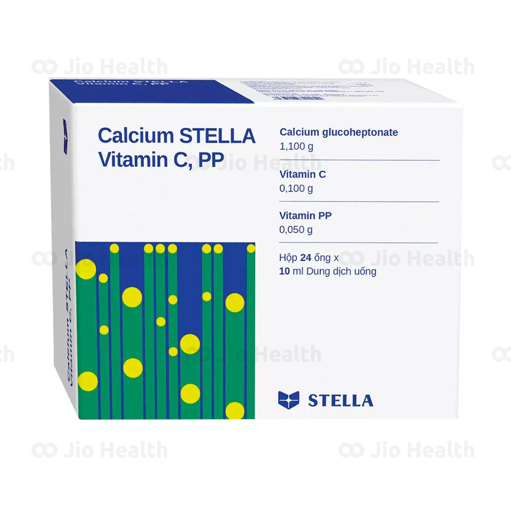 Thuốc Calcium Stella Vitamin C PP có thể dùng trong thời gian bao lâu?
