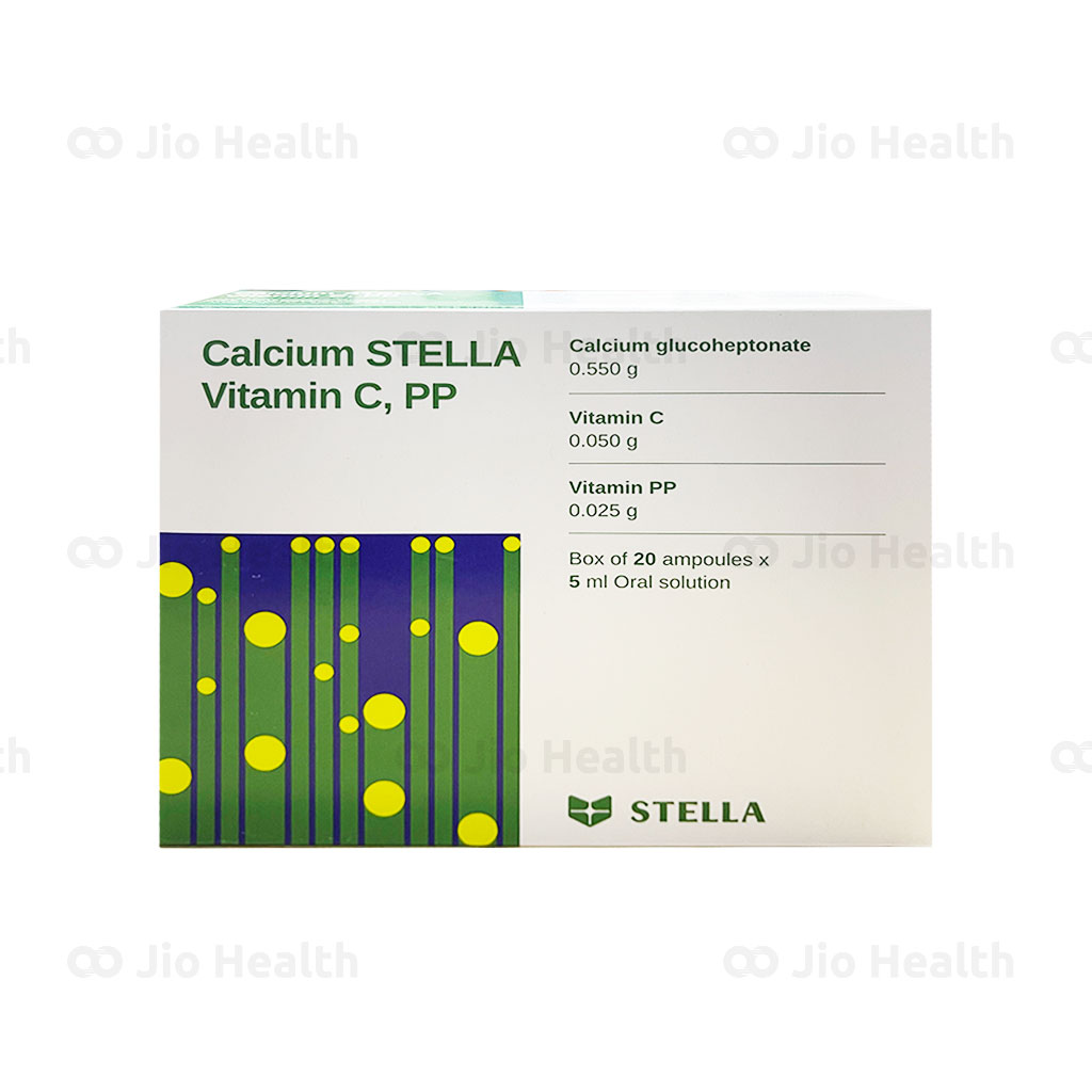 Thuốc Calcium Stella 5ml được chỉ định dùng trong trường hợp nào?
