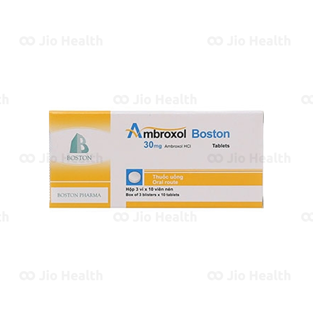 Cách sử dụng và liều lượng thuốc Ambroxol Boston 30mg như thế nào?
