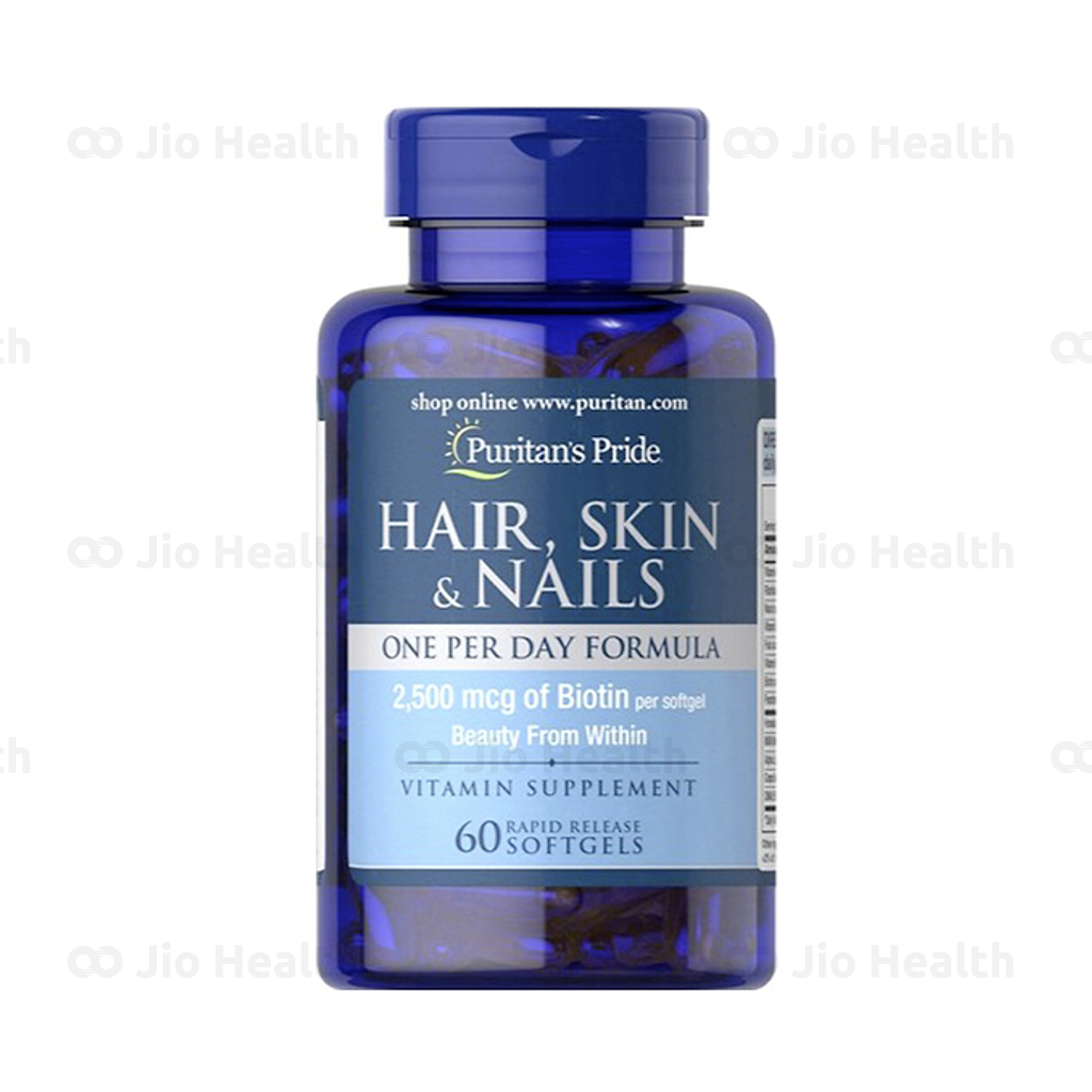 Mua Viên uống hỗ trợ tóc, da và móng Puritan's Pride Hair Skin Nails 60 viên | Nhà Thuốc Online Jio Mua Viên uống hỗ trợ tóc, da và móng Puritan's Pride Hair Skin Nails 60 viên | Nhà Thuốc Online Jio