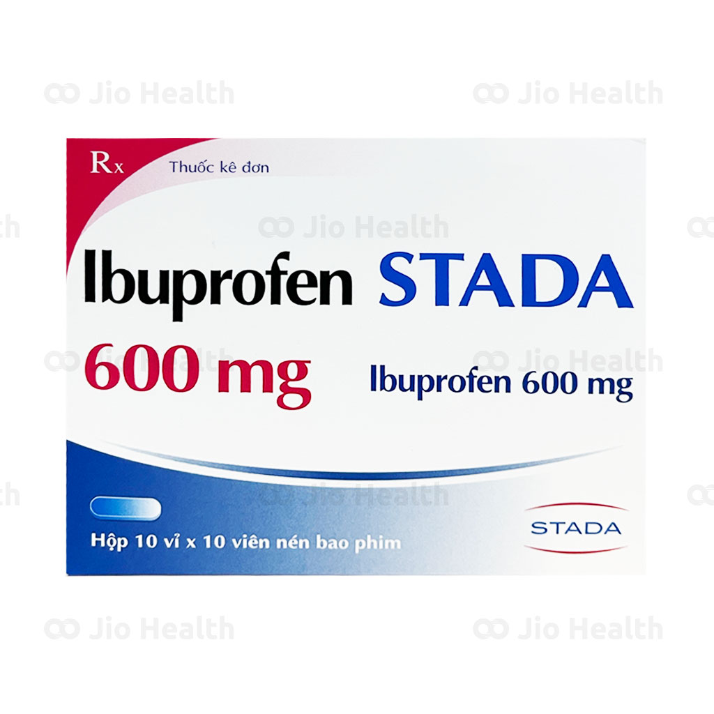 Mua Thuốc giảm đau kháng viêm Ibuprofen 600mg | Nhà Thuốc Online Jio