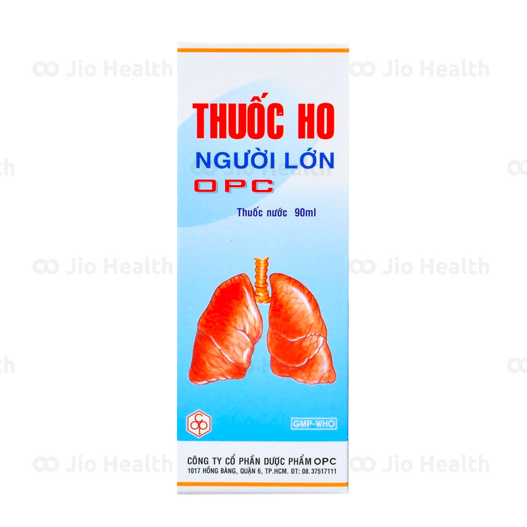 Thuốc ho người lớn OPC có hiệu quả trong trị viêm nhiễm đường hô hấp không?
