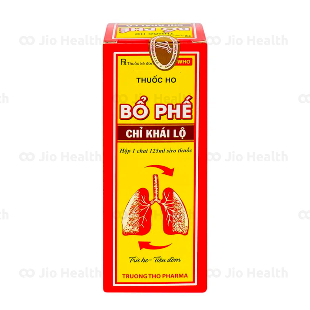 Dẫn luận thuốc ho bổ phế chỉ khái lộ gói 10ml hiệu quả